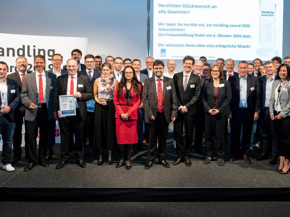 Gruppenfoto Preisverleihung handling award 2019