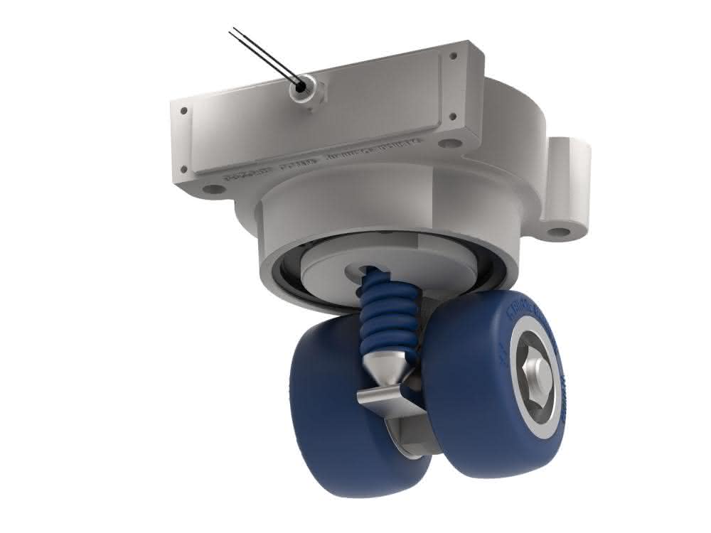 Special heavy-duty double castor