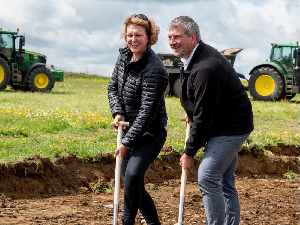 Eurotech new building groundbreaking ceremony
