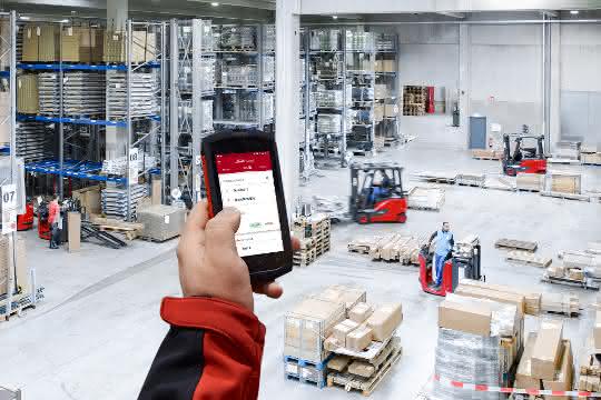 Linde Material Handling: Stapler-Aufträge per App zuweisen
