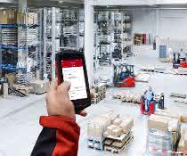 Linde Material Handling: Assign forklift orders via app Linde Material Handling: Assign forklift orders via app