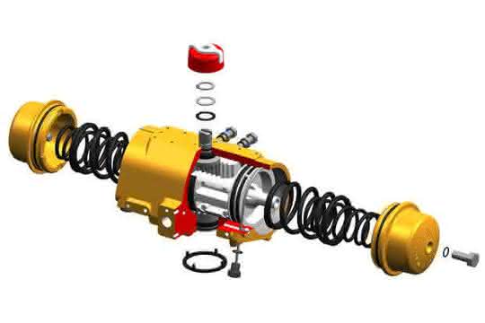 Double-piston rotary actuator