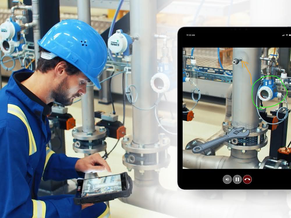 Digital service offering: Visual Support assists maintenance personnel