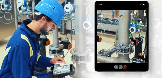 Digital service offering: Visual Support assists maintenance personnel