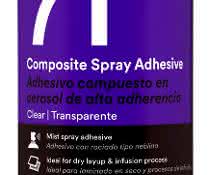 The new spray adhesive was developed to bond fiber composites.