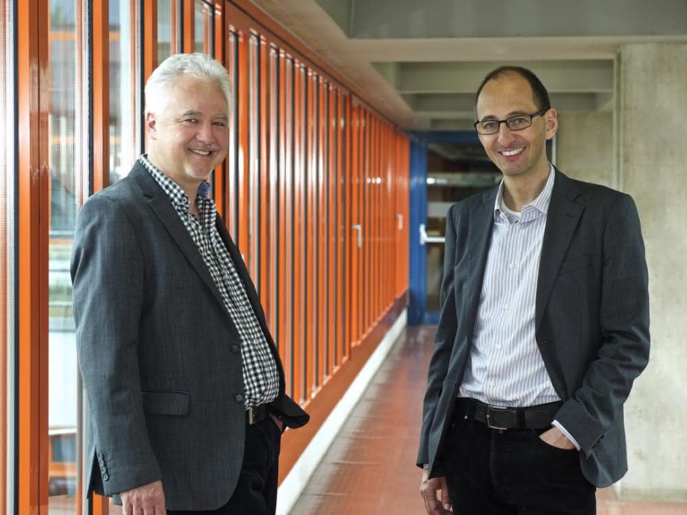 Prof. Dr. Hans Briegel und Prof. Dr. Thomas Müller