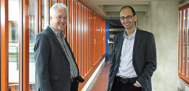 Prof. Dr. Hans Briegel und Prof. Dr. Thomas Müller