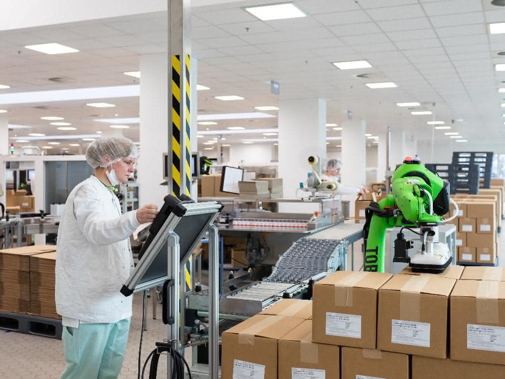 Applikation mit Standardkomponenten