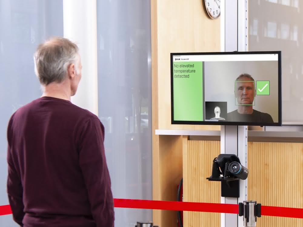 Corona pandemic: Software for Covid-19 temperature screenings