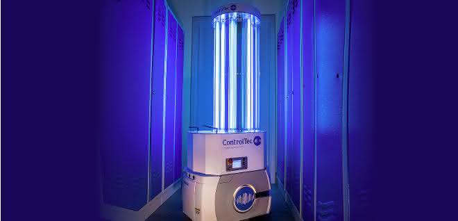 Corona pandemic: Omron: Mobile robot for UV disinfection