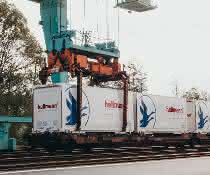 Hellmann is the first user to load at the Lehrte MegaHub