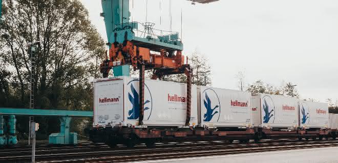 Hellmann is the first user to load at the Lehrte MegaHub