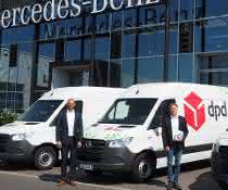 Mercedes-Benz hands over eSprinter to DPD for the first time