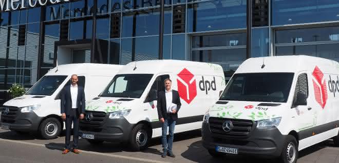 Mercedes-Benz hands over eSprinter to DPD for the first time