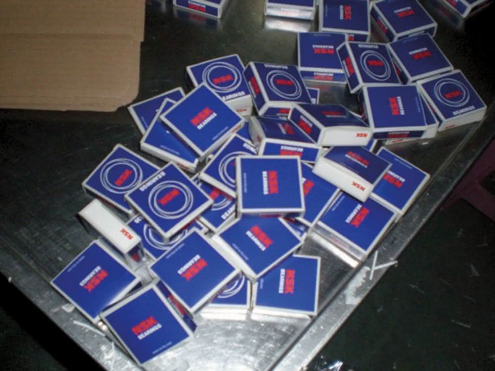 NSK roller bearing mounts