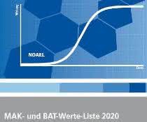 Gesundheitsschutz am Arbeitsplatz: MAK- und BAT-Werte-Liste 2020 Titelseite der MAK- und BAK-Werte-Liste 2020