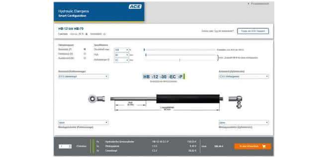 Configure oil brakes and brake cylinders online Brake cylinder configurator