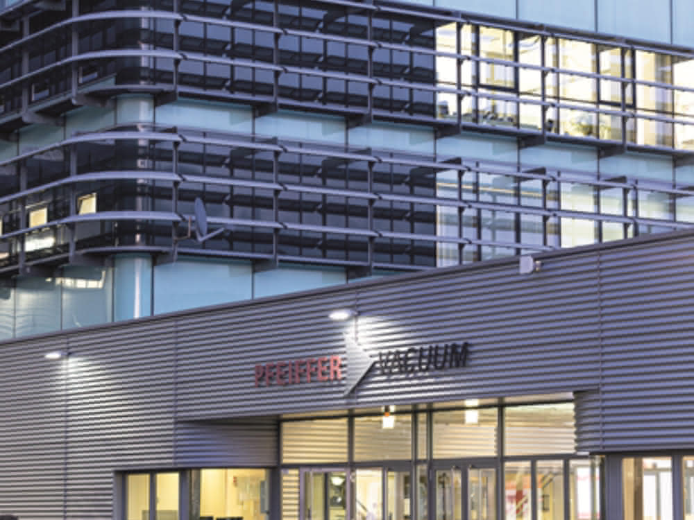 Firmengebäude von Pfeiffer Vacuum