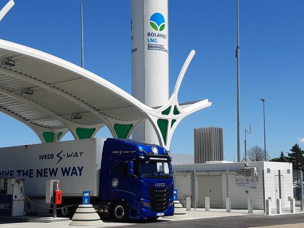 Erste Rolande-CNG/LNG-Tankstelle in Deutschland eröffnet Erste Rolande-CNG/LNG-Tankstelle in Deutschland eröffnet