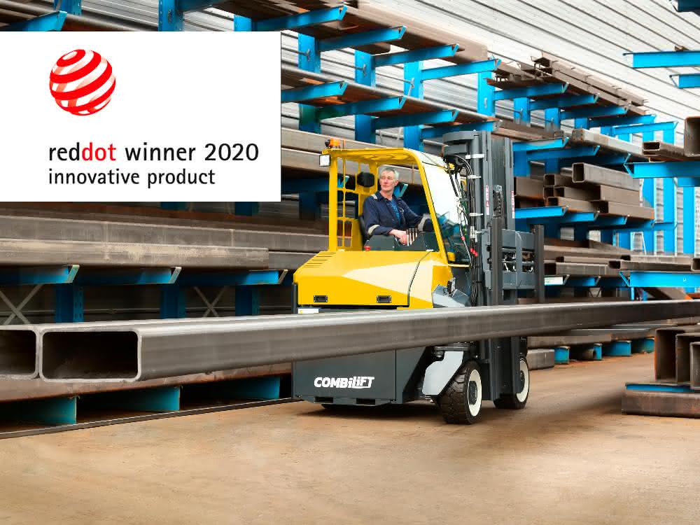Second Red Dot Design award for Combilift