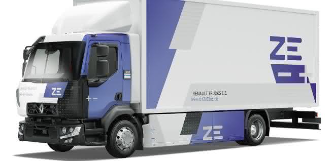 Delanchy Group receives first series vehicle: All-electric premiere: First production vehicle of the Renault Truck DZ.E.