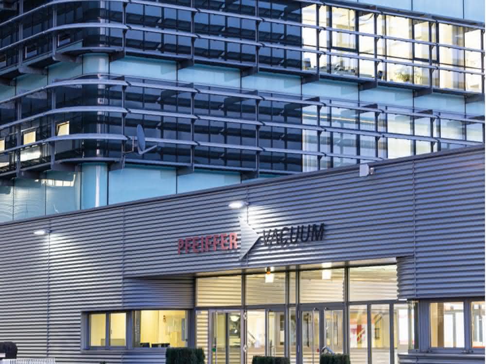 Company building Pfeiffer Vacuum