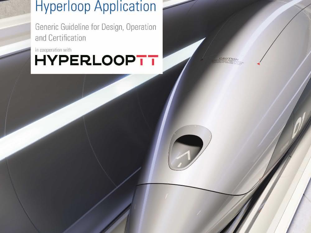 TÜV SÜD publishes the world's first guideline for Hyperloop technologies