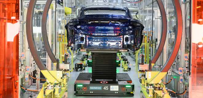Flexible Fertigung über mehrere Ebenen mit Hilfe von Siemens-Technik