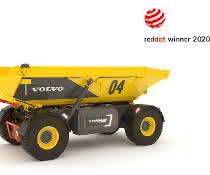 Volvos autonomer Lastenräger gewinnt Red Dot Award