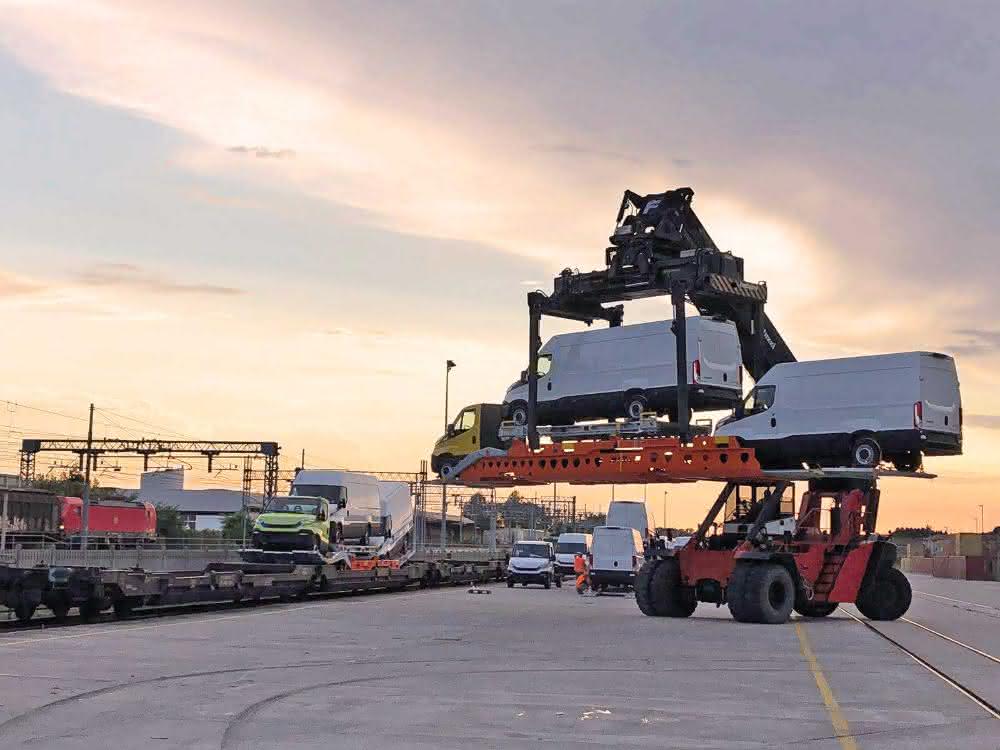 Iveco setzt auch auf Bahnverladung Iveco setzt auch auf Bahnverladung