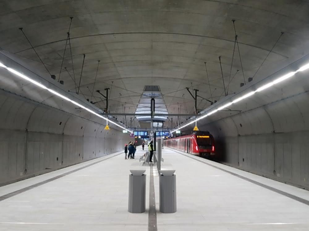 Die S-Bahn-Station Gateway Gardens
