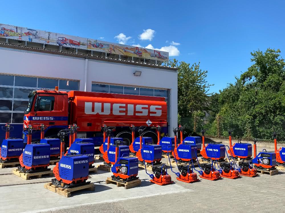Weiss setzt auf Bomag Light-Equipment Weiss setzt auf Bomag Light-Equipment