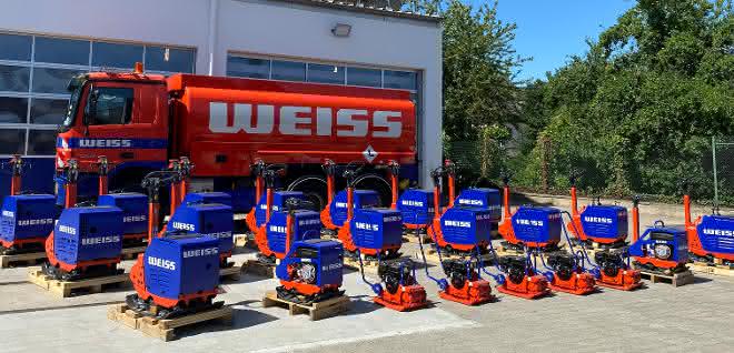 Weiss setzt auf Bomag Light-Equipment Weiss setzt auf Bomag Light-Equipment