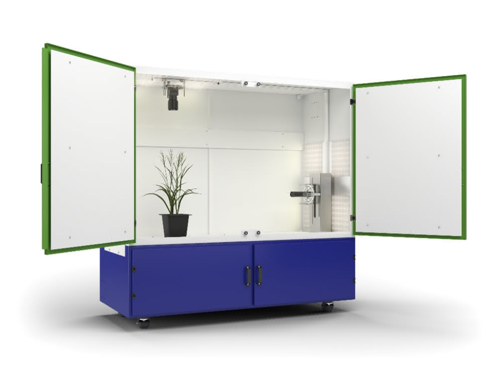 Laborsystem PhenoAIxpert Pro zur phänotypischen Vermessung von Einzelpflanzen im Labor Laborsystem PhenoAIxpert Pro