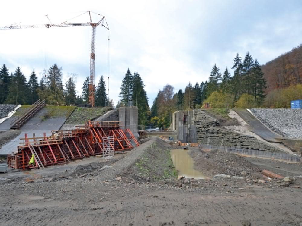 Auslaufbauwerke der Sösetalsperre