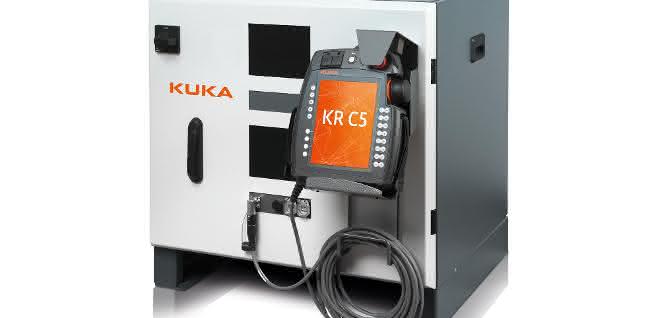 KR C5 robot controller: New Kuka control system: Compact and low power consumption