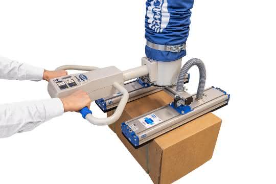 Gripper update for JumboErgo: Schmalz renews surface grippers for vacuum tube lifters