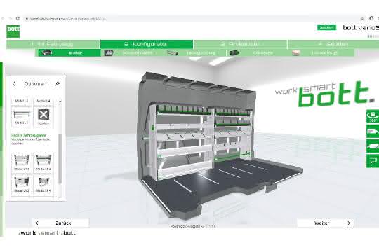 P'X online configurator