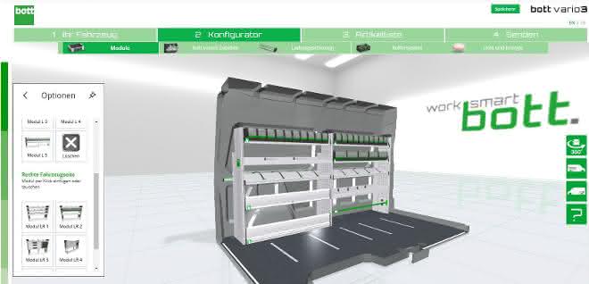 P'X online configurator