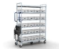 flaconi relies on order picking trolleys from Wanzl