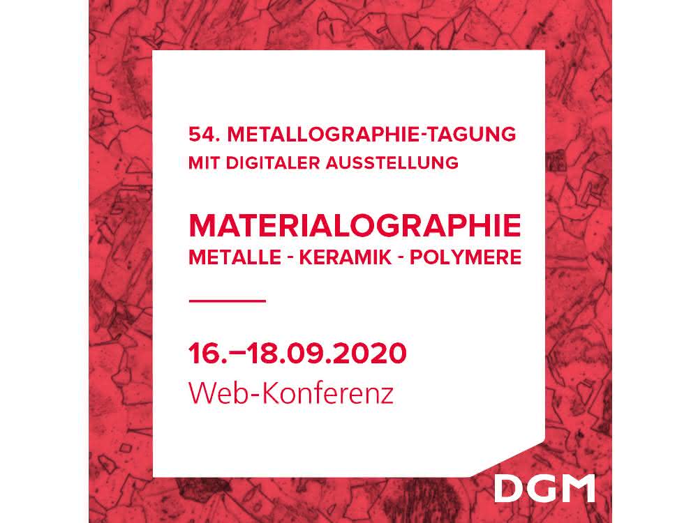 Metallographie-Tagung 2020