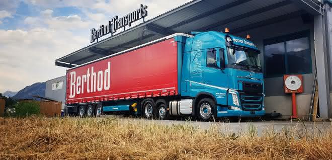 New Krone Profi Liner for Berthod Transport SA