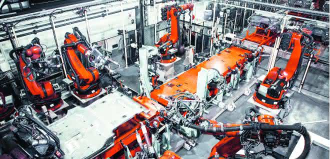 Kuka-Handling SpotWelding