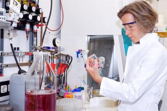 Professorin Ruth Schmitz-Streit im Labor