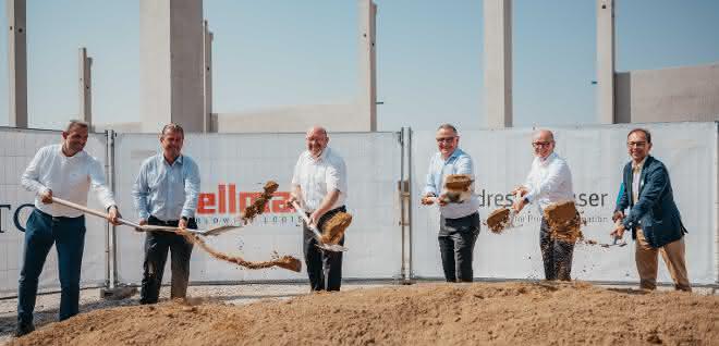 Groundbreaking ceremony for logistics center in Wörrstadt
