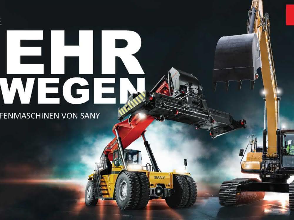 „Mehr bewegen“ – SANY Europe positioniert sich am Markt neu