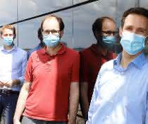Das Kölner Team (von links): Florian Klein, Matthias Zehner und Christoph Kreer. Das Kölner Team: Florian Klein, Matthias Zehner und Christoph Kreer.