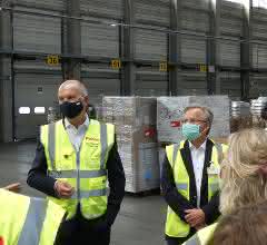Minister President Woidke praises the work of the Raben Group during the crisis