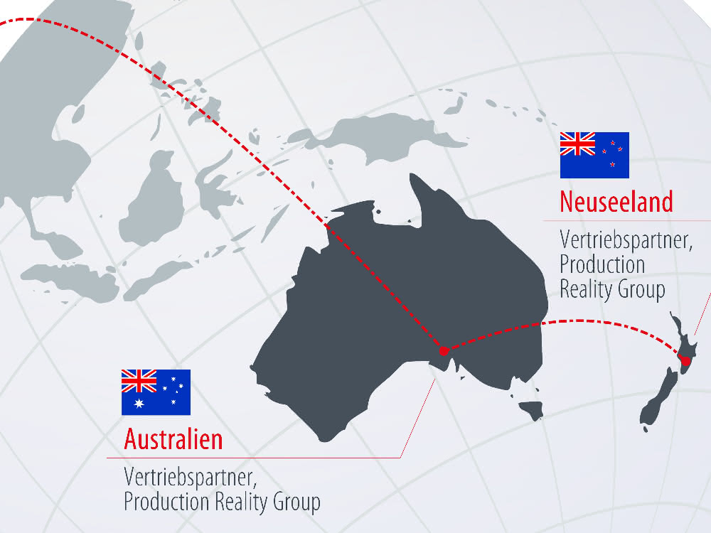 New sales partner: Production Reality Group exclusive sales partner of Gebhardt Down Under
