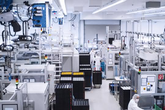 Blick in die Fertigung beim Unternehmen Eppendorf am Standort Oldenburg